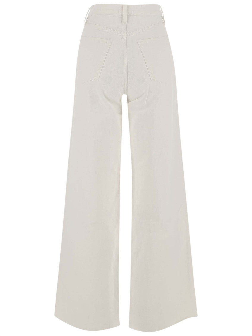 Off White Wide Leg High Rise Jeans 2