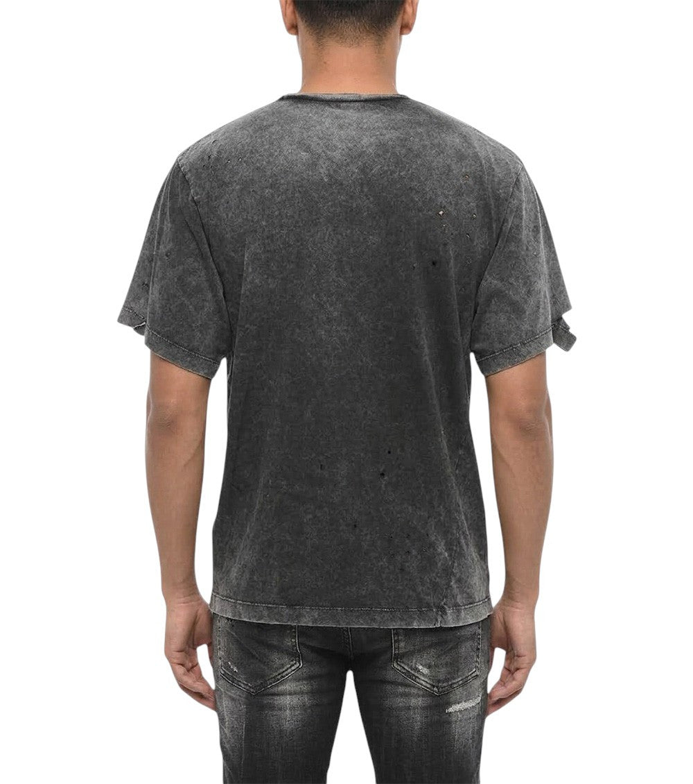 Dark Grey Graphic T-Shirt 2