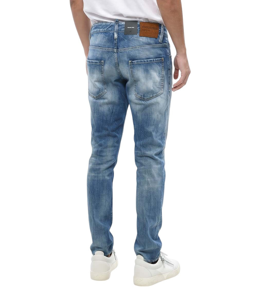 Navy Blue Low Rise Jeans 2