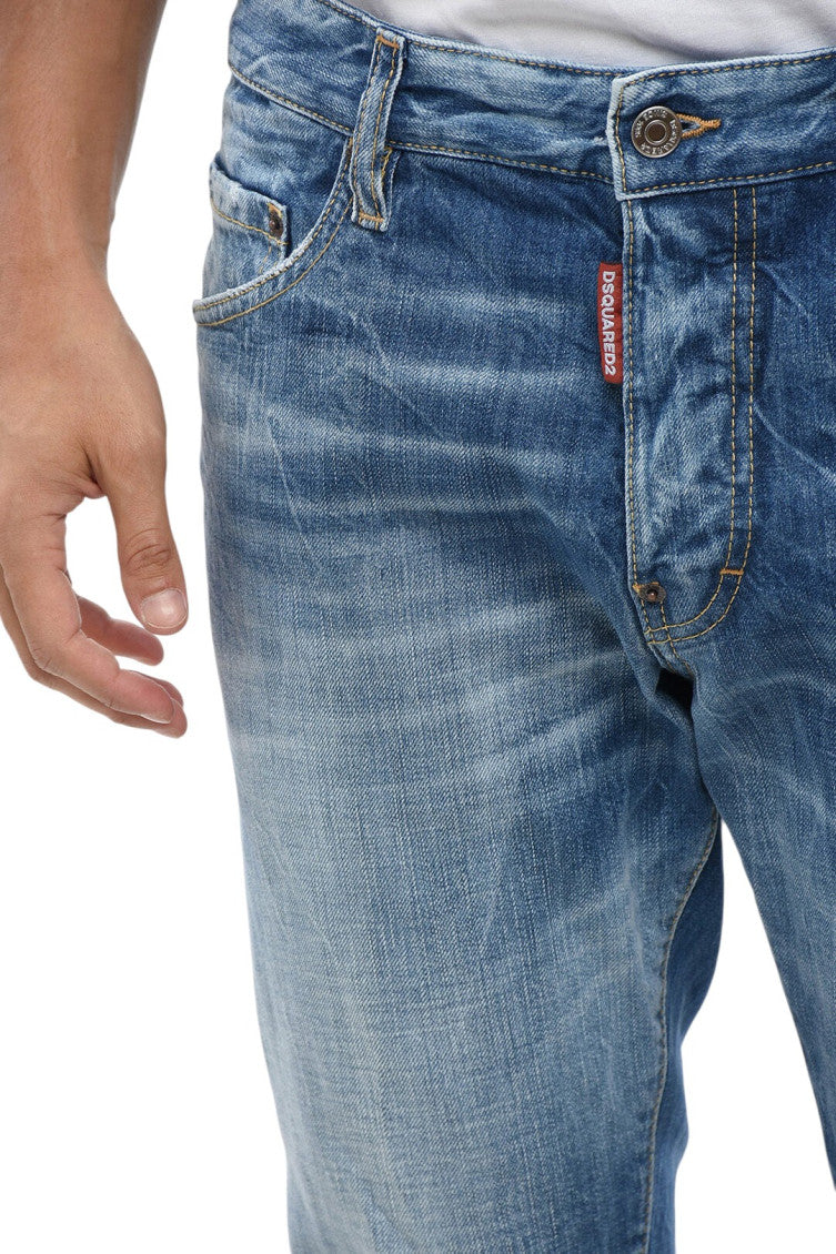 Navy Blue Low Rise Jeans 3