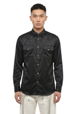 Black Embellished Shirt 1