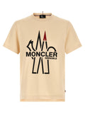 Beige Crew Neck T-Shirt 1