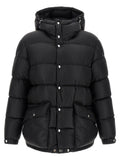 Black Quilted Down Jacket 1