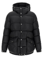Black Quilted Down Jacket 1