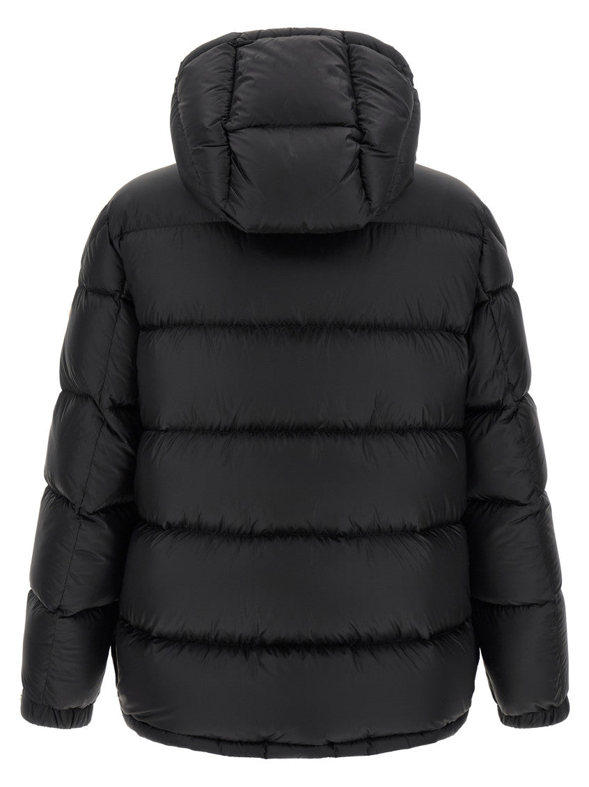 Black Quilted Down Jacket 2