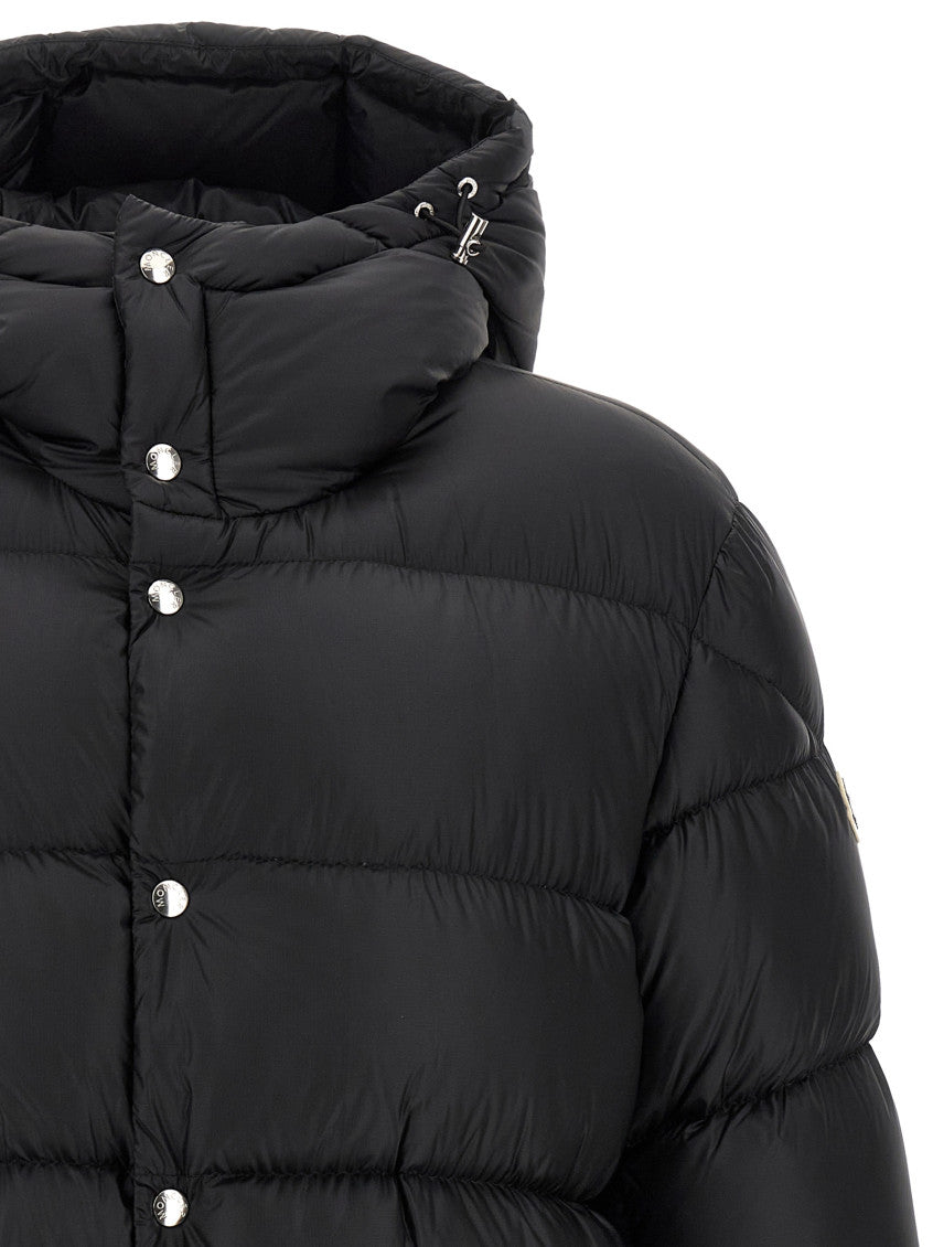 Black Quilted Down Jacket 3