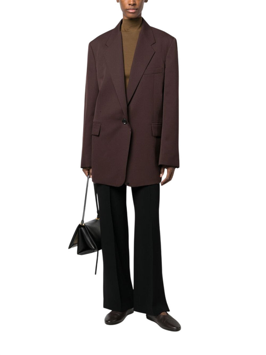 Black Straight Elasticated Pants 4