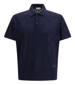 Blue Shirt Collar Polo 1