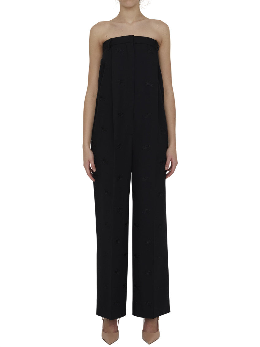 Black Tailored Flat Front Pants 1