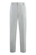 Light Grey Tailored Trousers 1
