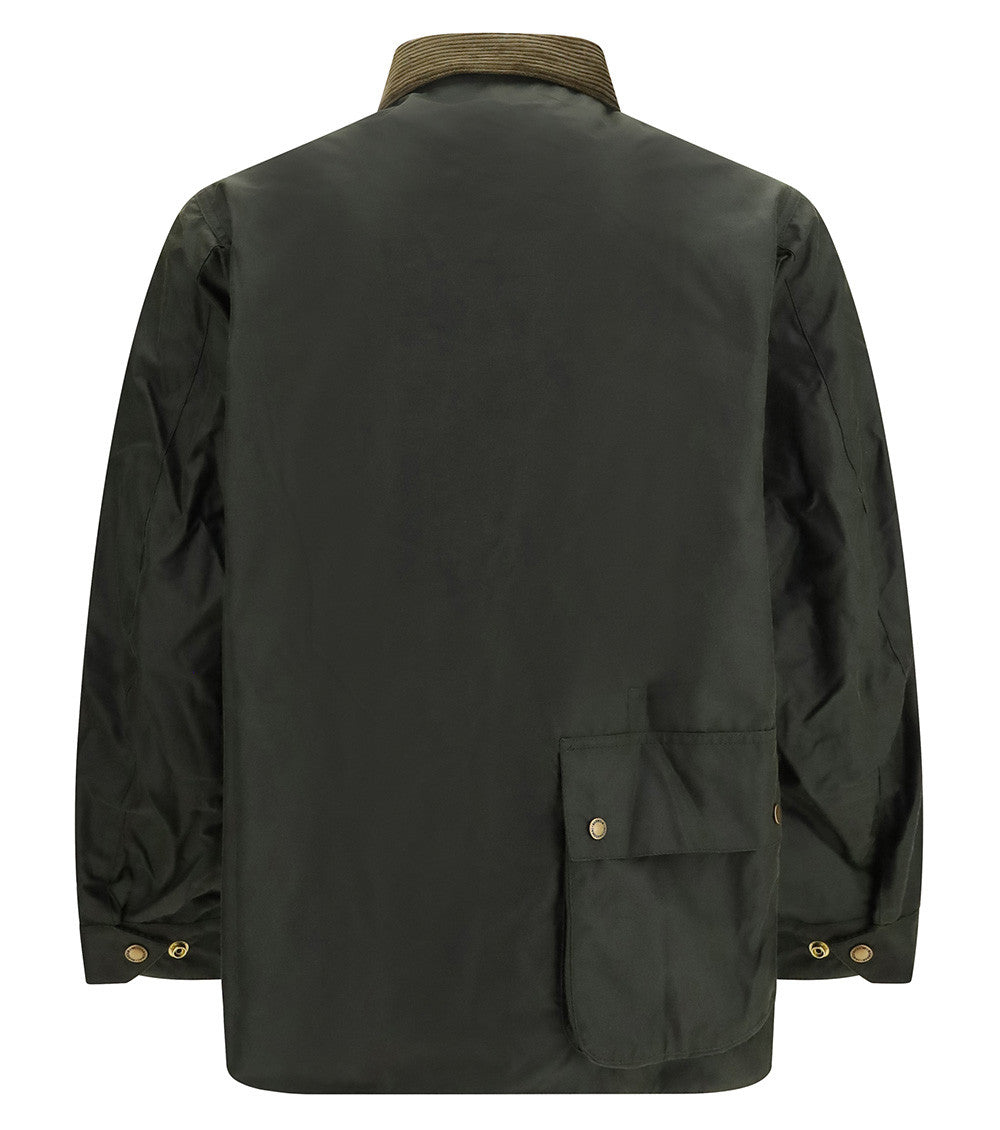Dark Green Waxed Jacket 2