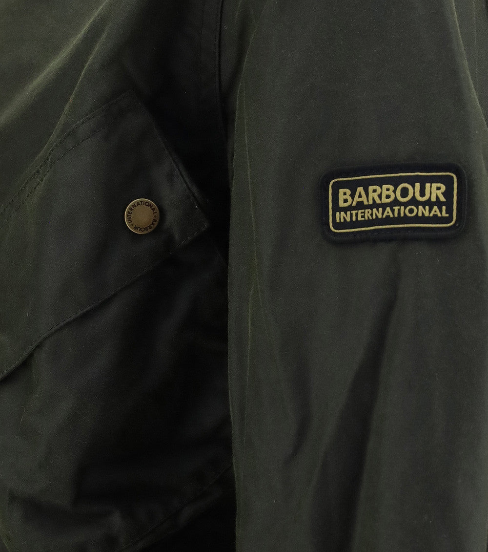 Dark Green Waxed Jacket 3