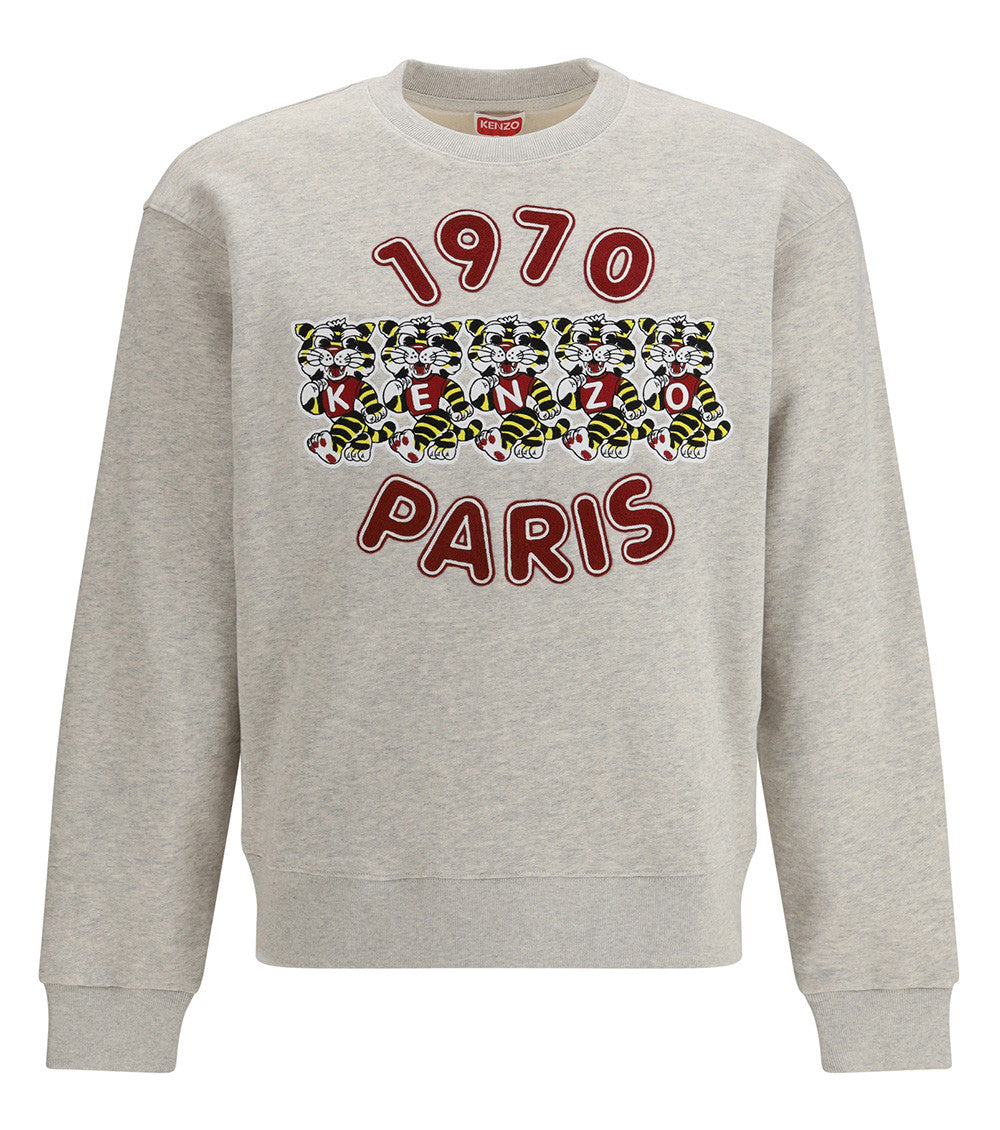Light Grey Graphic Sweatshirt 1