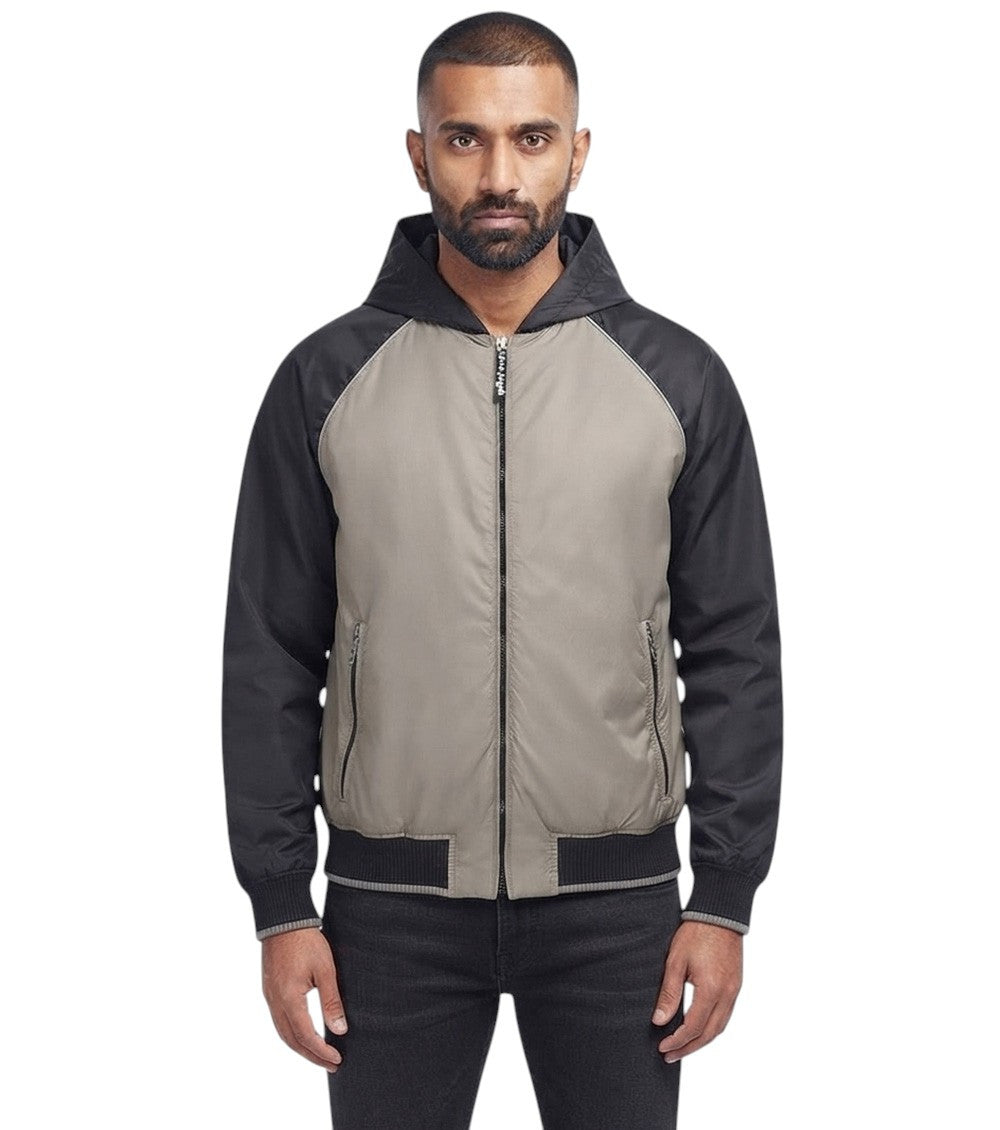 Grey Regular Hood Jacket 1