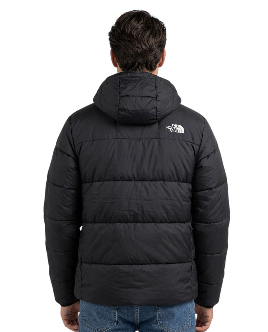Black Quilted Hood Jacket 2