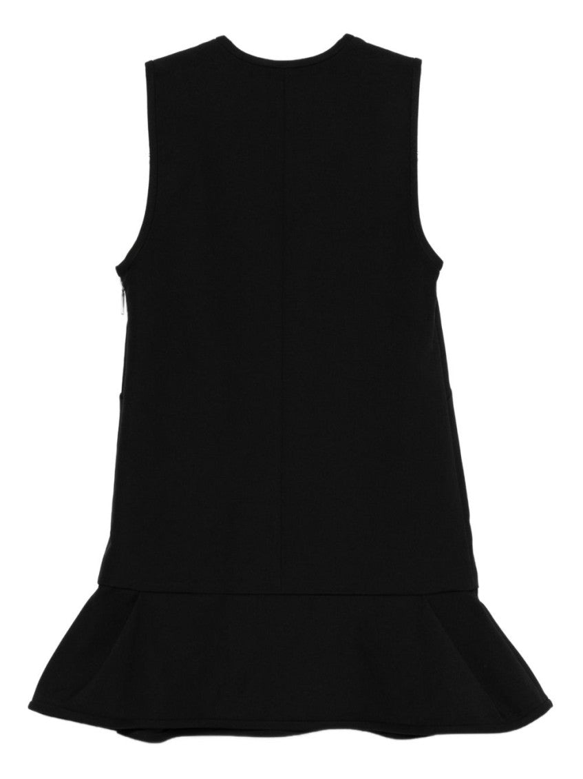 Black Bow-embellished Dress 2
