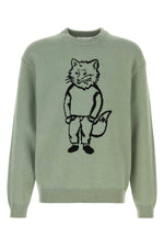 Green Logo Sweater 1