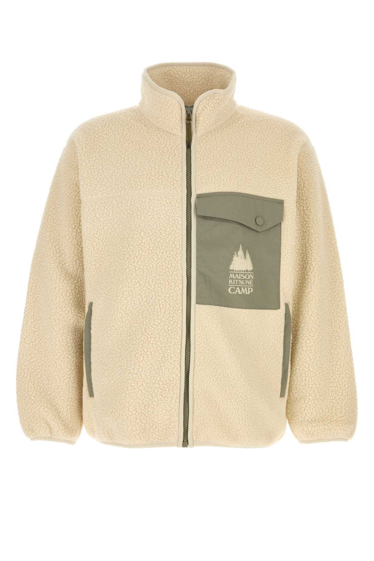 Beige Zip-Up Jacket 1