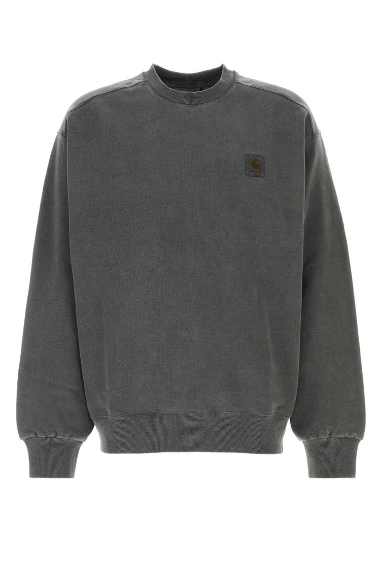 Black Logo Crewneck Sweatshirt 1