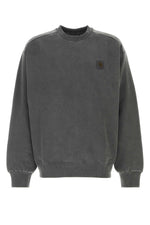 Black Logo Crewneck Sweatshirt 1