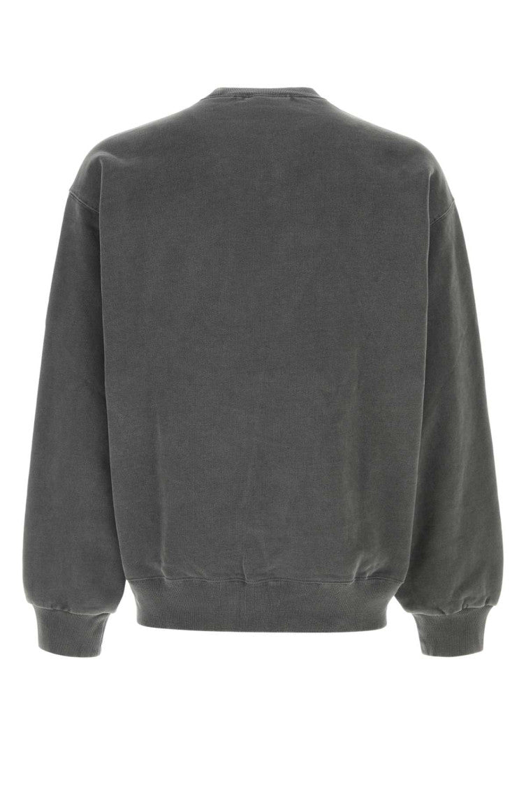 Black Logo Crewneck Sweatshirt 2