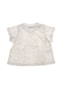 Baby Girl Grey Printed T-Shirt 1