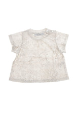 Baby Girl Grey Printed T-Shirt 1