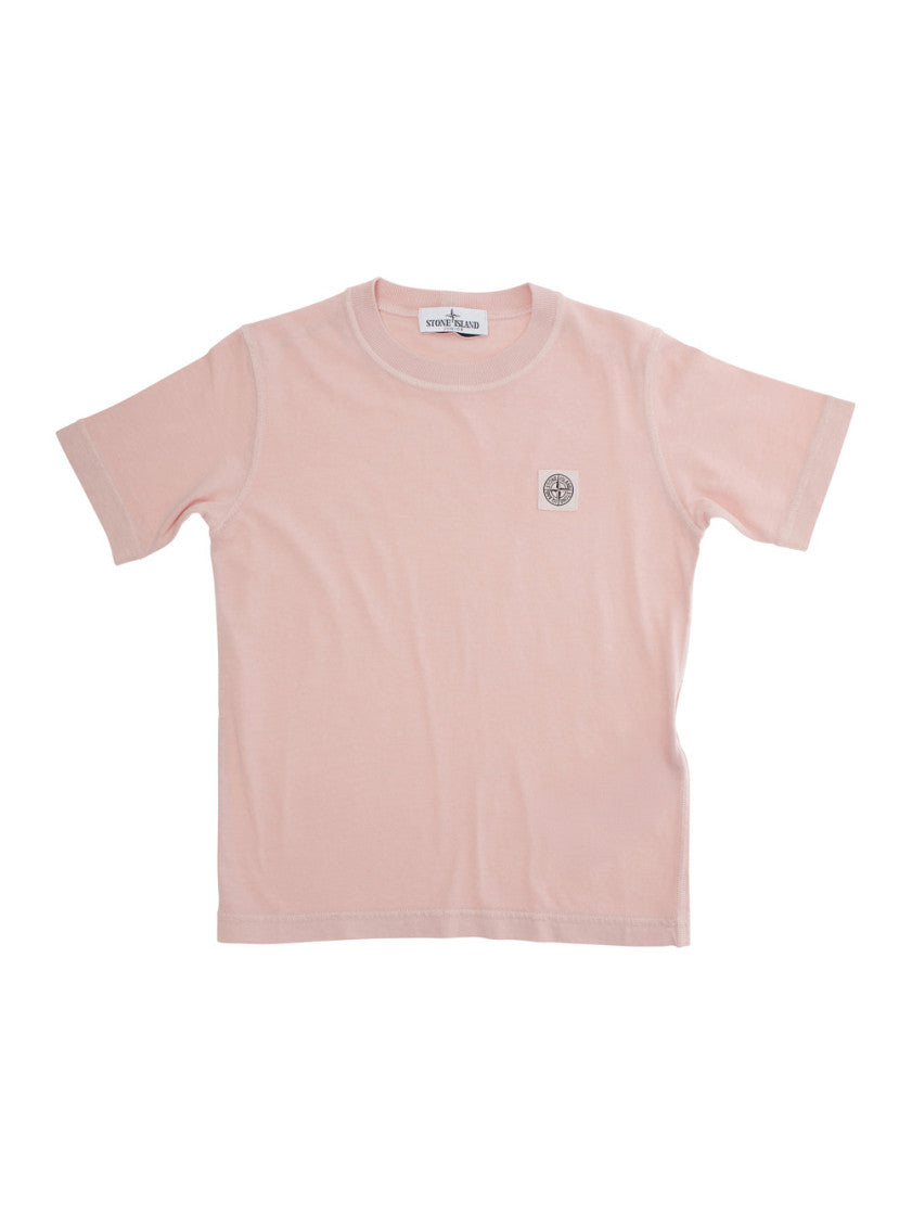 Boys Pink Logo T-Shirt 1