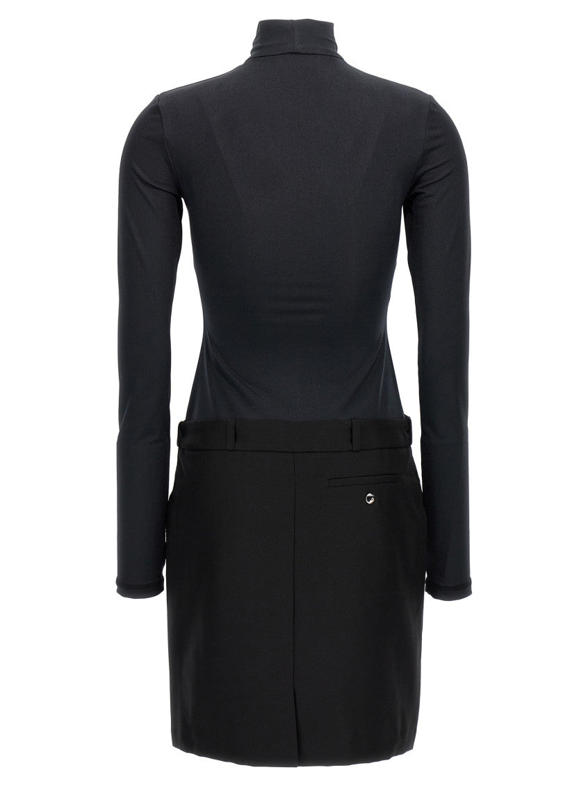 Black Hybrid dress 2