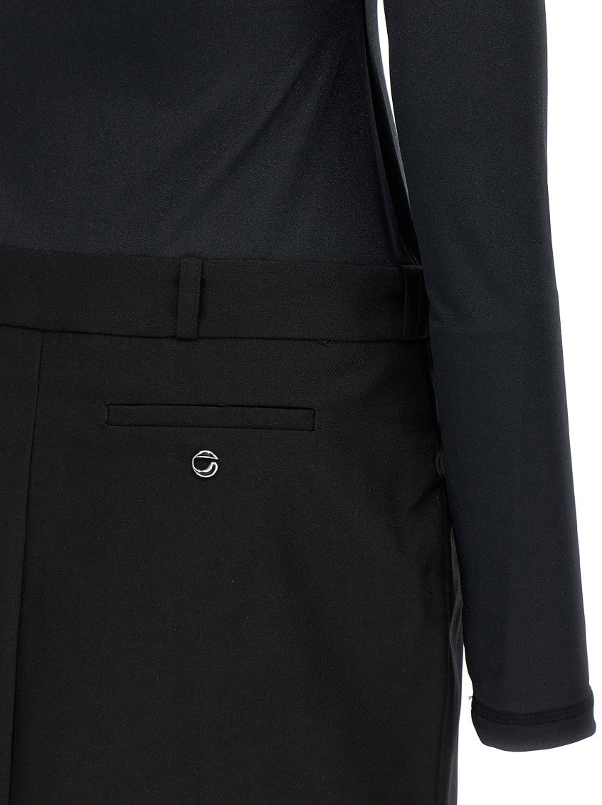 Black Hybrid dress 4