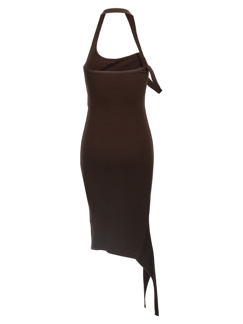 Brown Undressed Dress 2