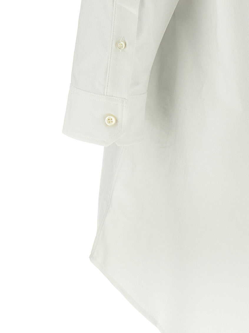 White Chemisier dress  4
