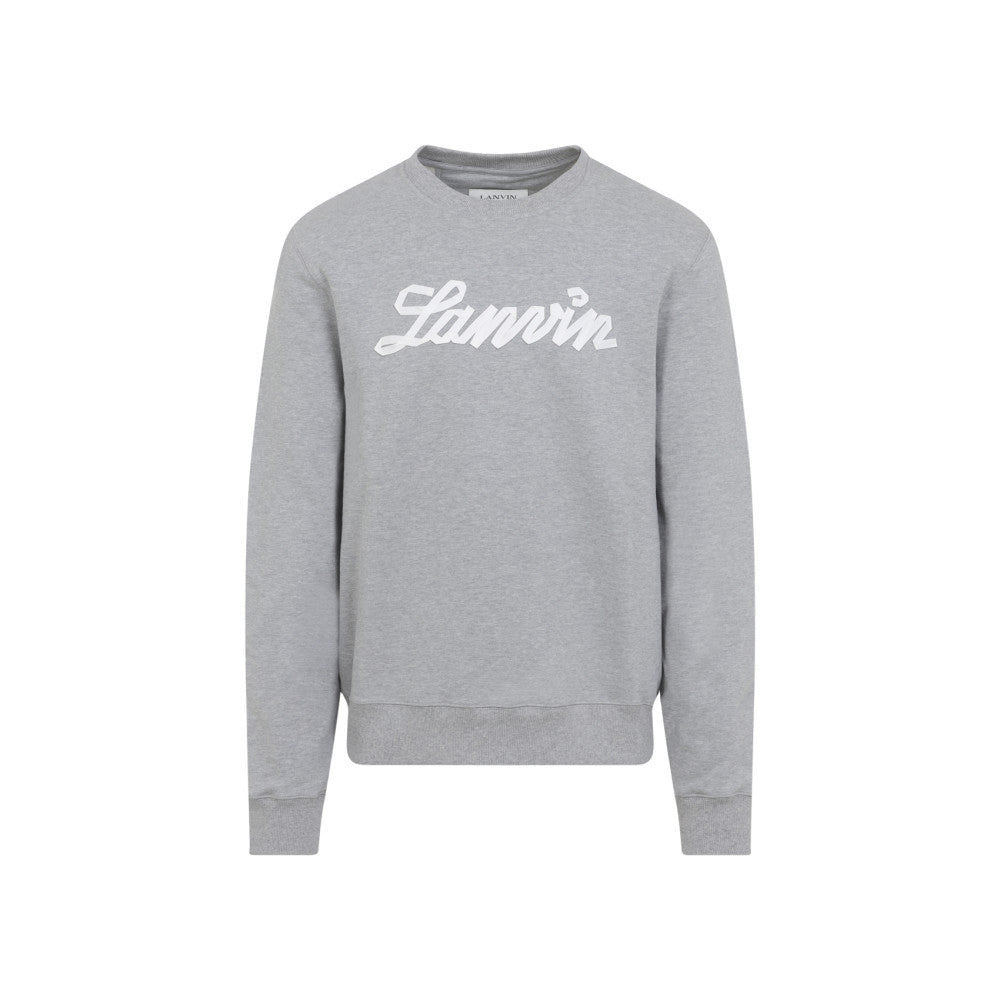 Grey Logo Sweatshirt 1