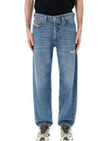 Blue Straight-leg Jeans 1