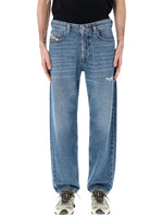 Blue Straight-leg Jeans 1
