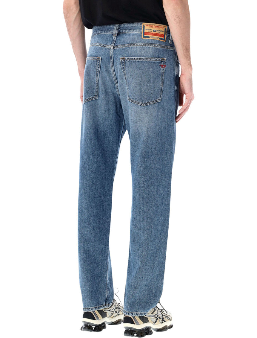 Blue Straight-leg Jeans 2
