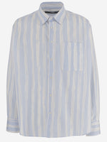 Light Blue Striped Shirt 1