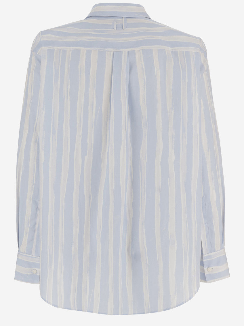 Light Blue Striped Shirt 2
