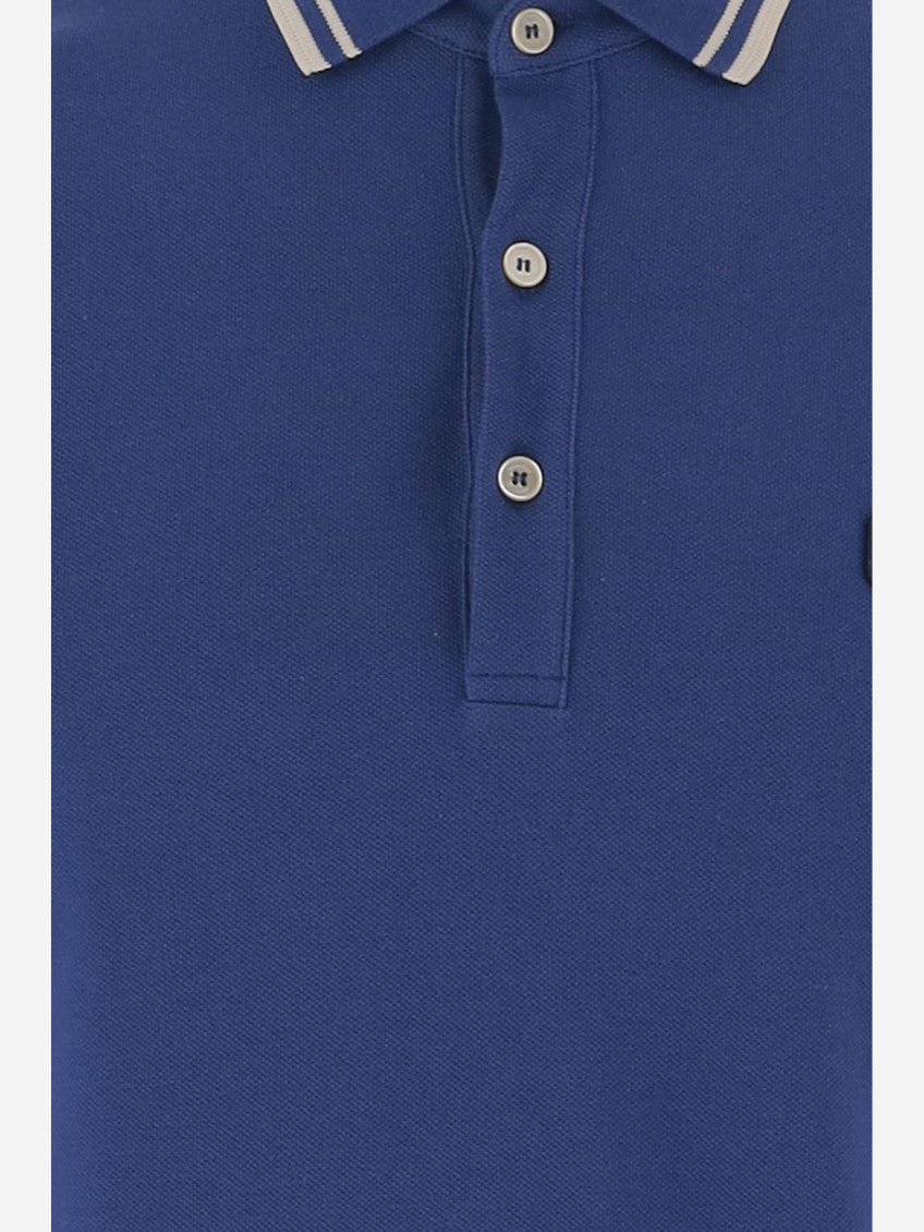 Blue Logo Polo 3