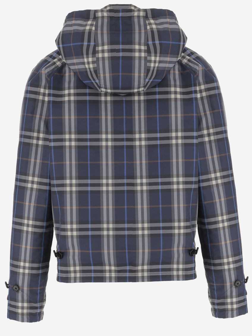 Navy Blue Check Jacket 4