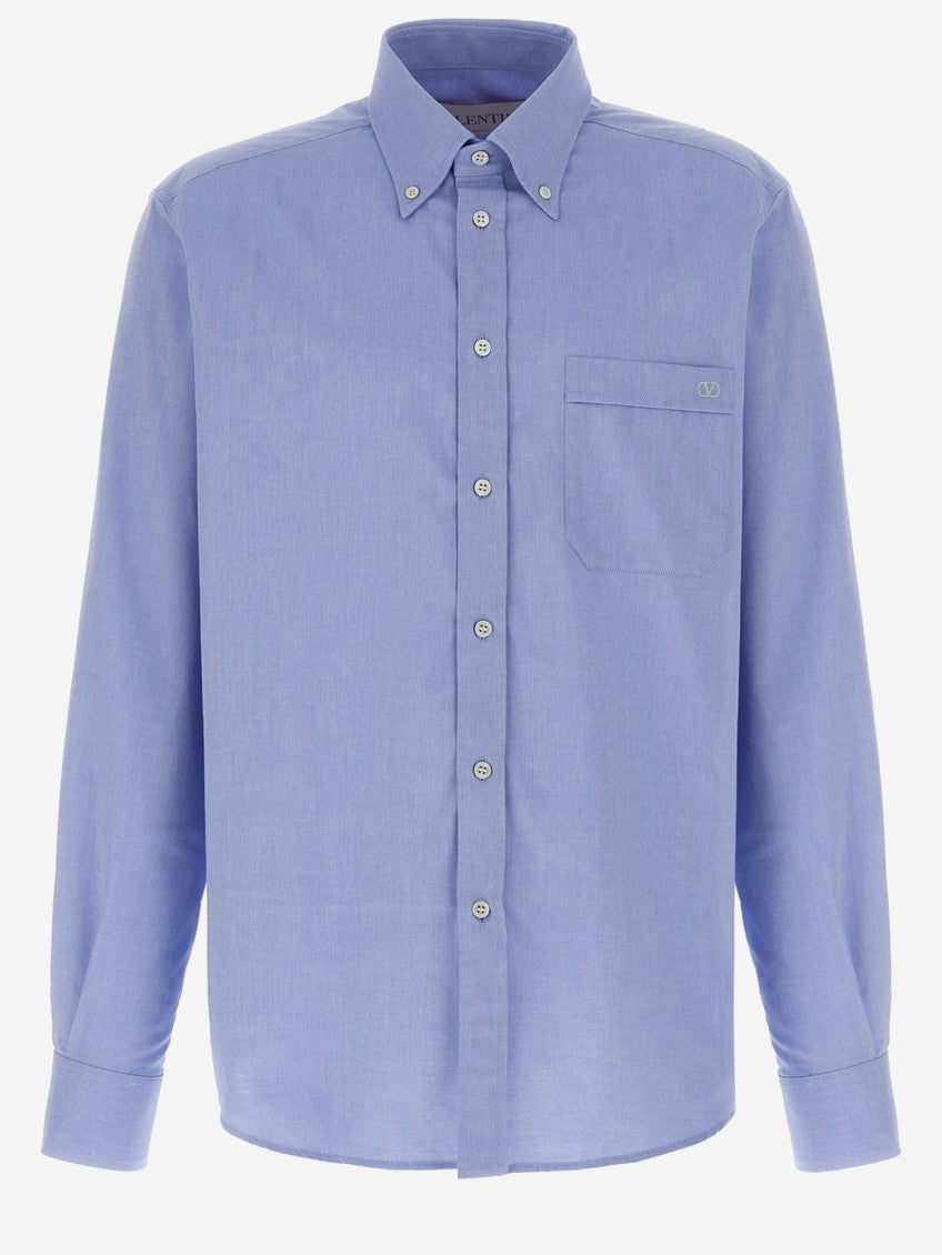Blue Cotton Shirt 1