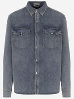 Blue Cotton Shirt 1
