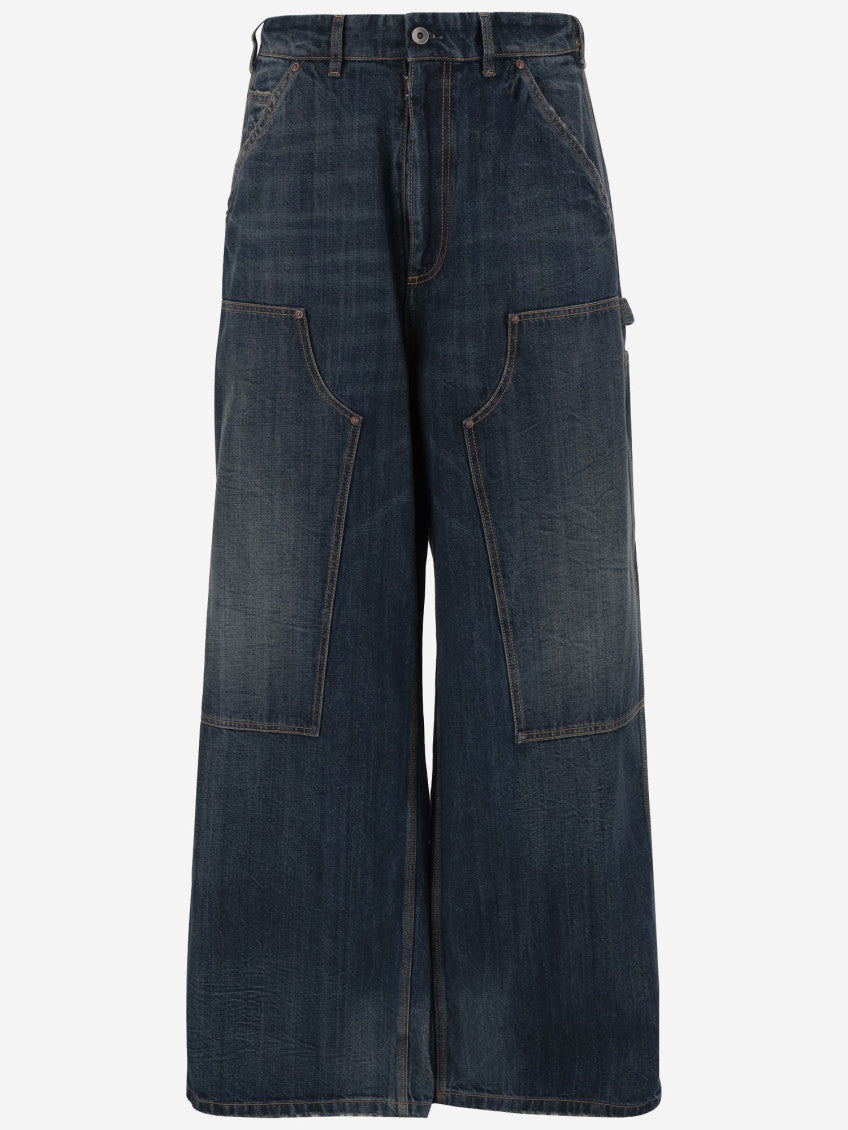 Blue Wide-Leg Jeans 1