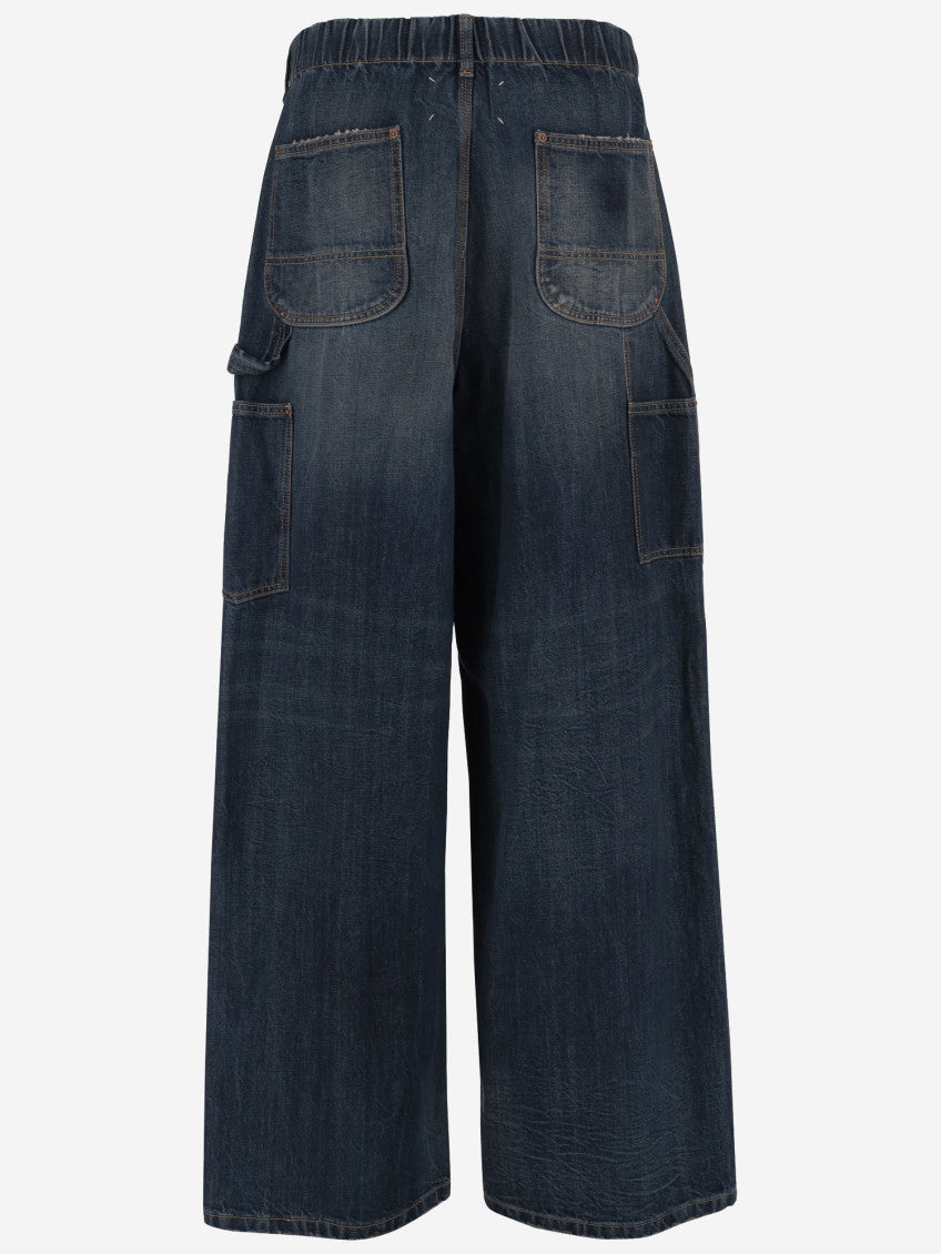 Blue Wide-Leg Jeans 2