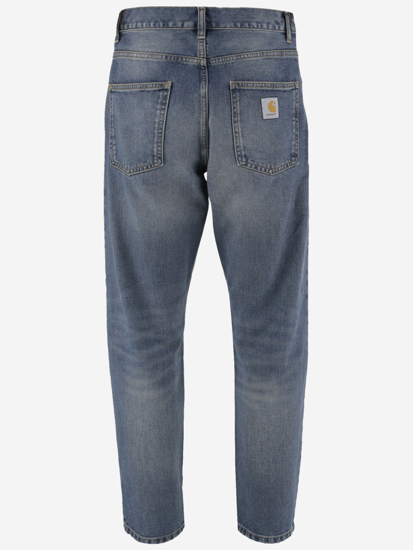 Blue Straight-leg Jeans 2
