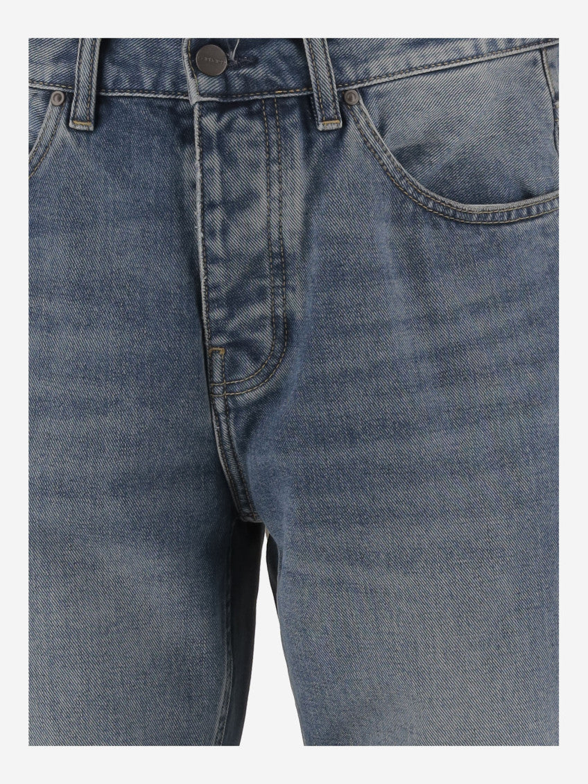 Blue Straight-leg Jeans 3