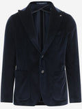 Navy Blue Single-breasted Blazer 1