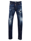 Blue Mid Rise Jeans 1