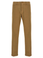 Beige Cotton Pants 1