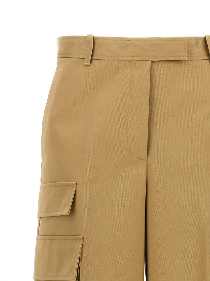 Beige Cargo Pants 4